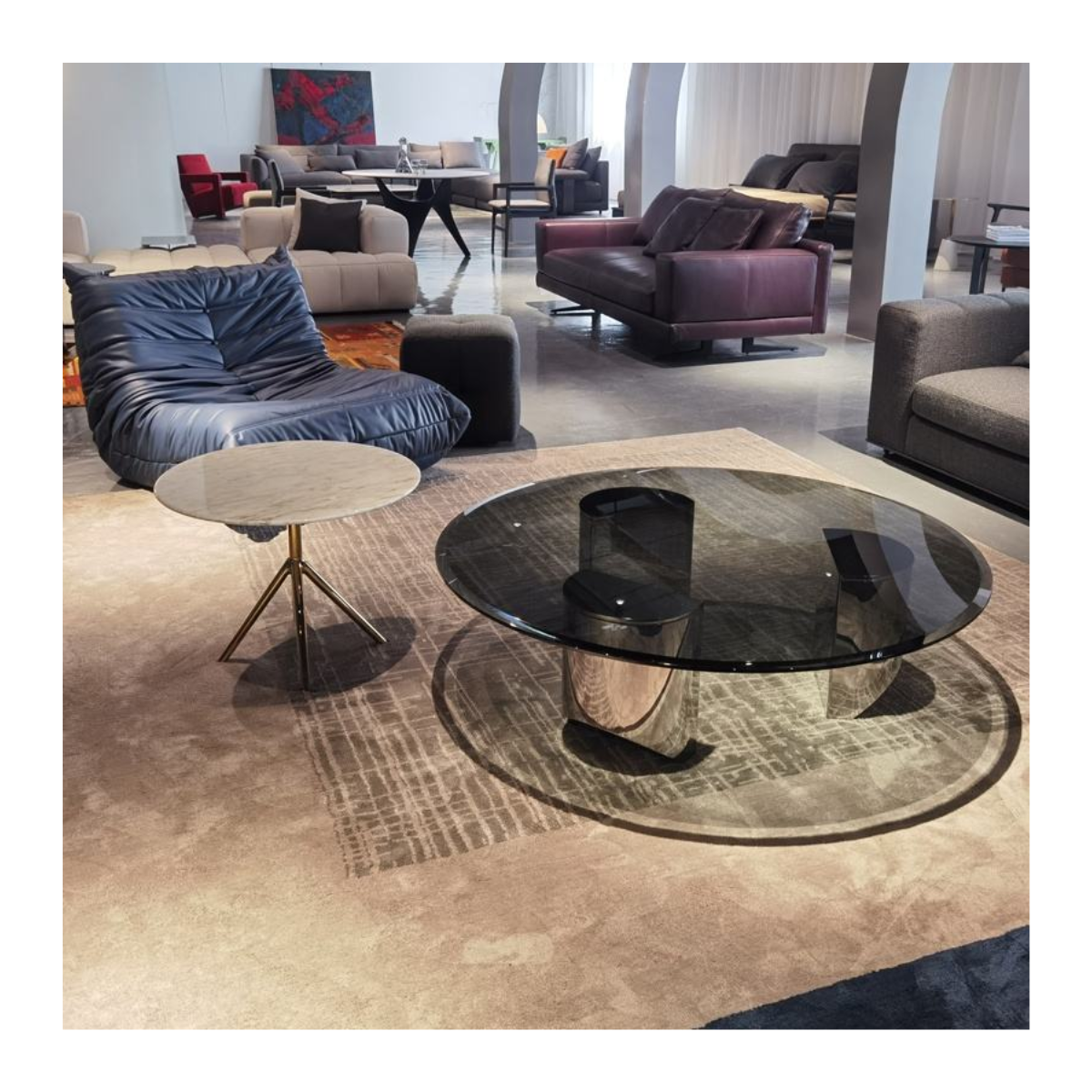 Trident Smoked Coffee Table